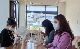 <2022 나주시청년희망학교 자연을 엮는 라탄공예 - 7번째 수업 >