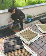 동부노인복지관 시스템에어컨 세척