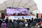 제1회 빛가람동민의 날 행사 시립국악단의 식전 공연 모습