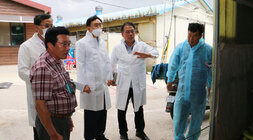 동강면 무더위쉼터, 오리농장 폭염대비 현장방문