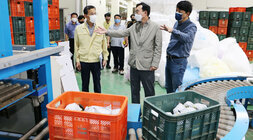 추석 명절 배선과장 방문