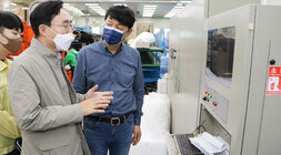 추석 명절 배선과장 방문