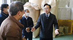 공공비축미 수매현장 방문(공산면)