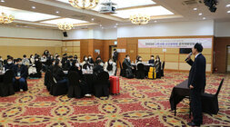 신규공직자 역량강화 교육 시장님 인사말 모습