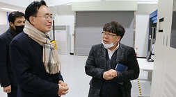 에너지밸리 연구기관 방문 기관 순회 모습 3