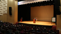 노인회장 인사말 모습