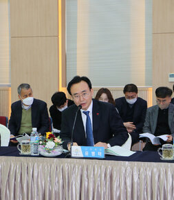 전남 시장, 군수 협의회 정례회 시장님 발언 모습