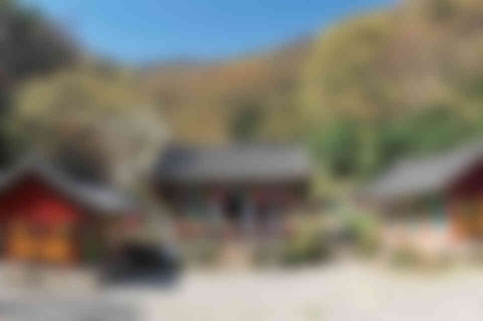 다보사 대웅전 건물 전면 다보사 대웅전 건물 전면